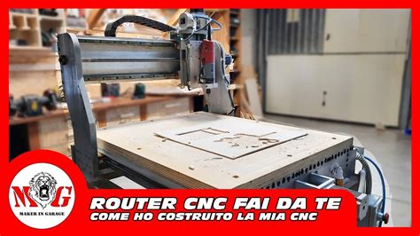 consigli su come costruire una CNC da zero 